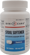 DOCUSATE SODIUM TAB 100 MG 100 GERI-CARE