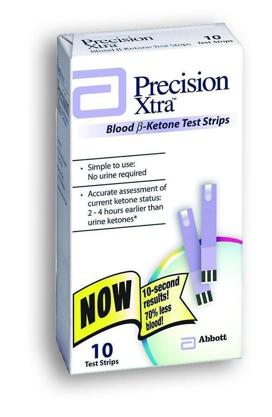 PRECISION XTRA BLOOD KETONE TEST STRIP 10