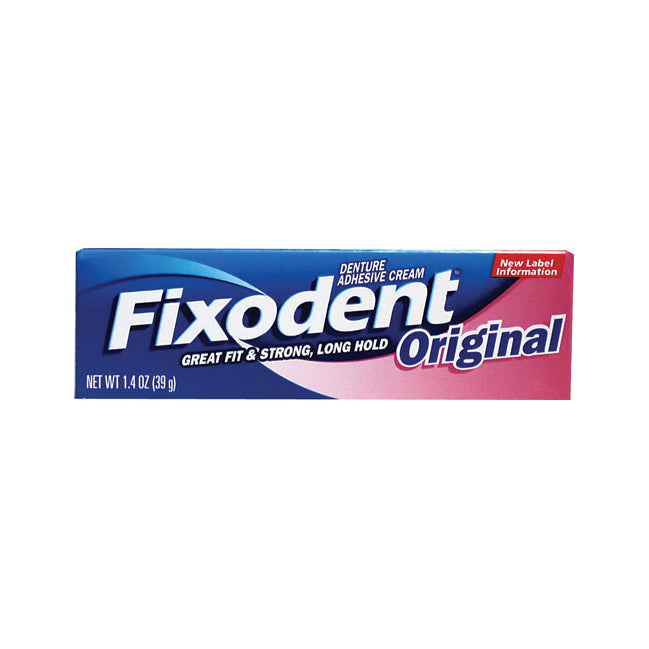 FIXODENT DENTURE ADHESIVE CREAM 1.4 OZ