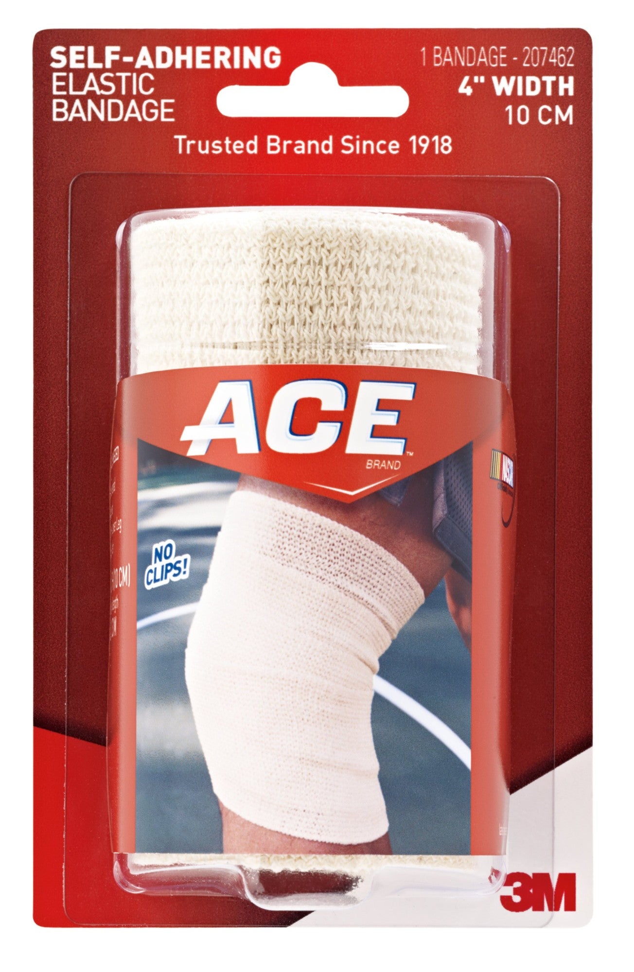 BANDAGE ELASTIC SELF-ADHERING BGE 4" X 4' ACE