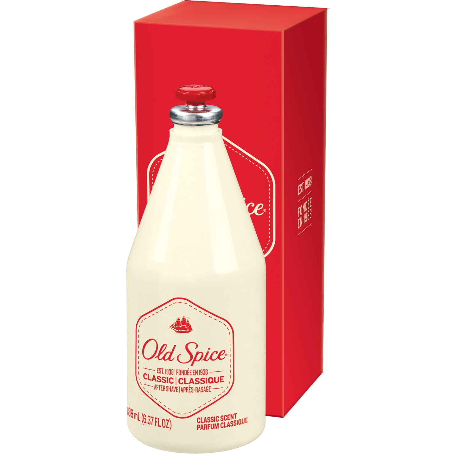 OLD SPICE AFTER SHAVE LOT CLASSIC 6.375 OZ