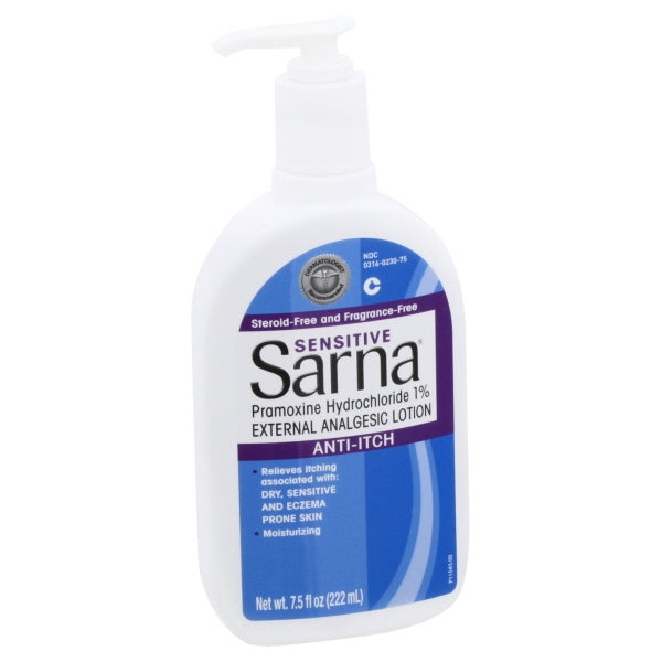 SARNA LOTION SENSITIVE 7.5 OZ