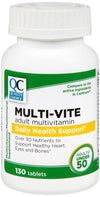QC MULTI-VITAMIN W/IRON TAB 130