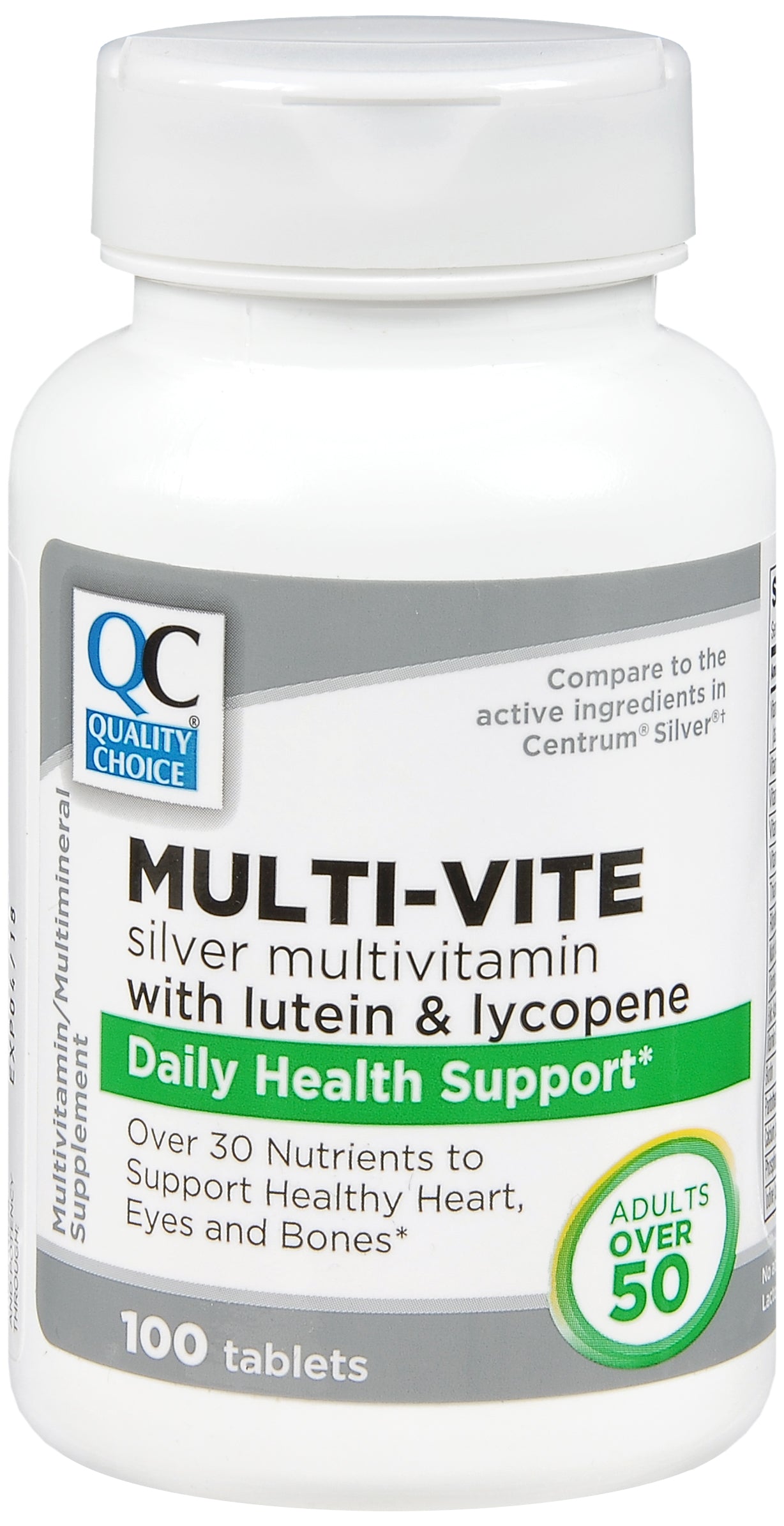 QC MULTI-VITAMIN 50+ TAB 100