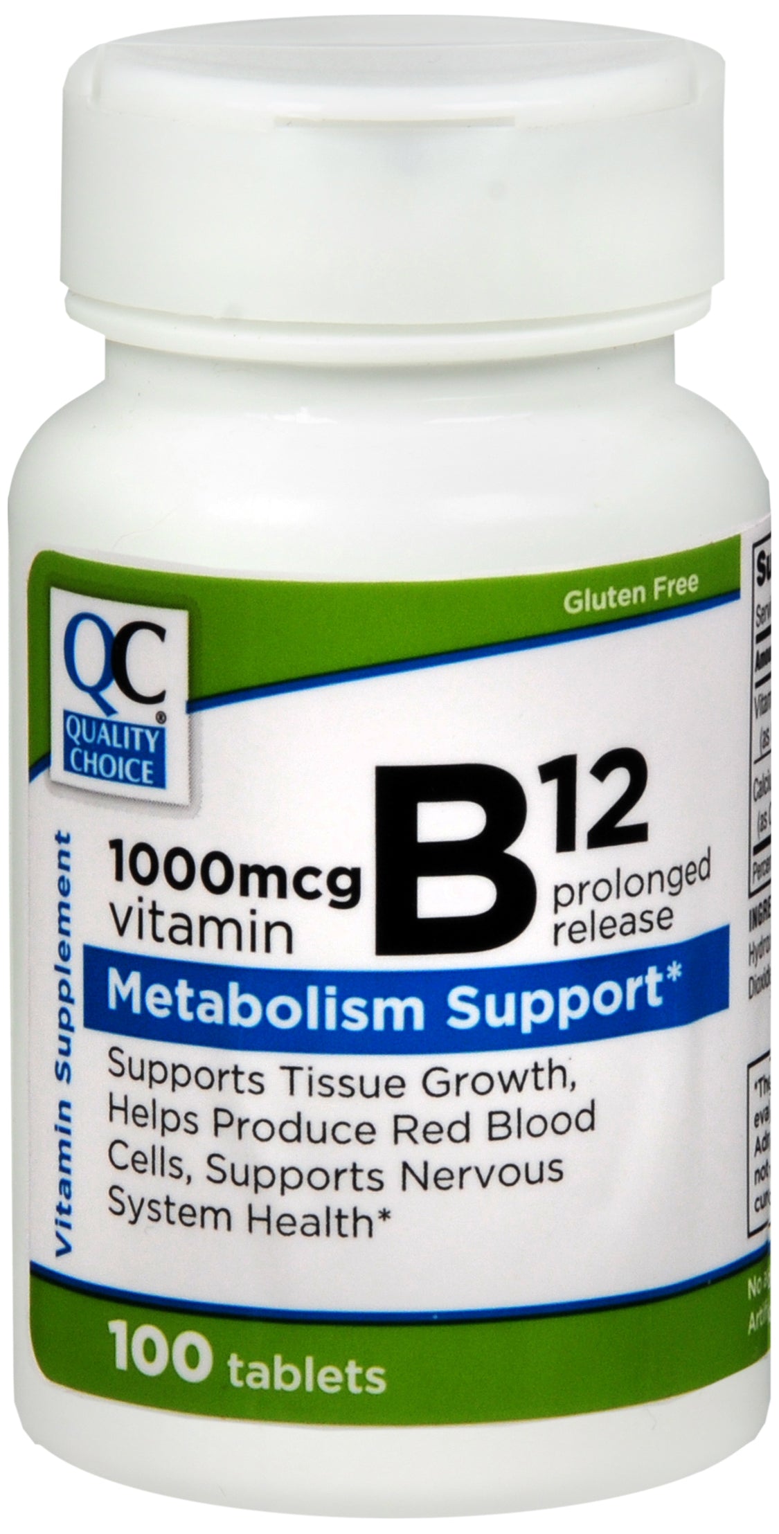 QC VITAMIN B-12 TAB 1000 MCG PR 100