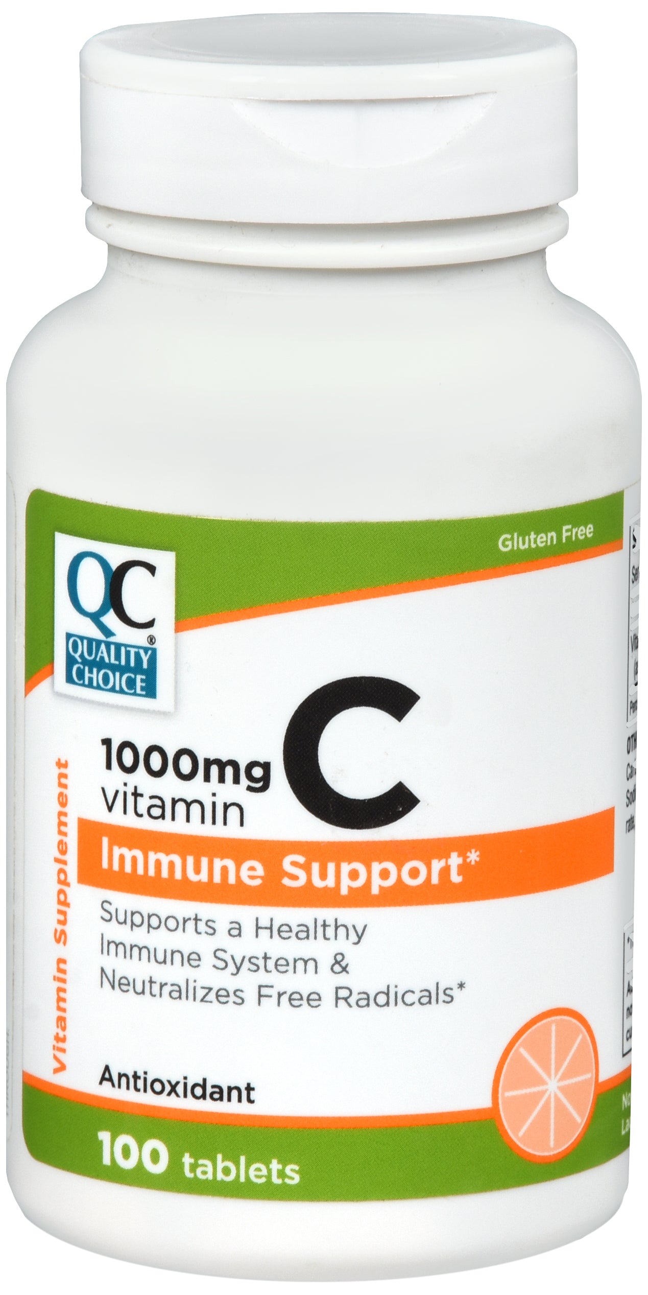 QC VITAMIN C TAB 1000 MG 100