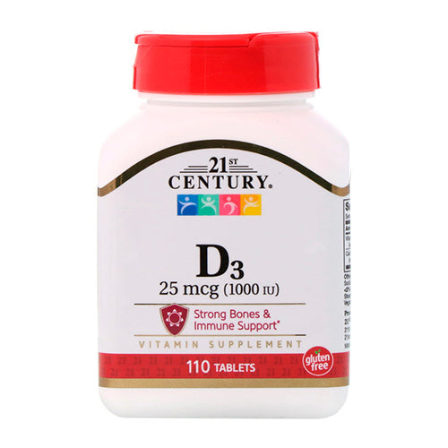 21ST CENTURY VIT D3 1000 IU TAB 110