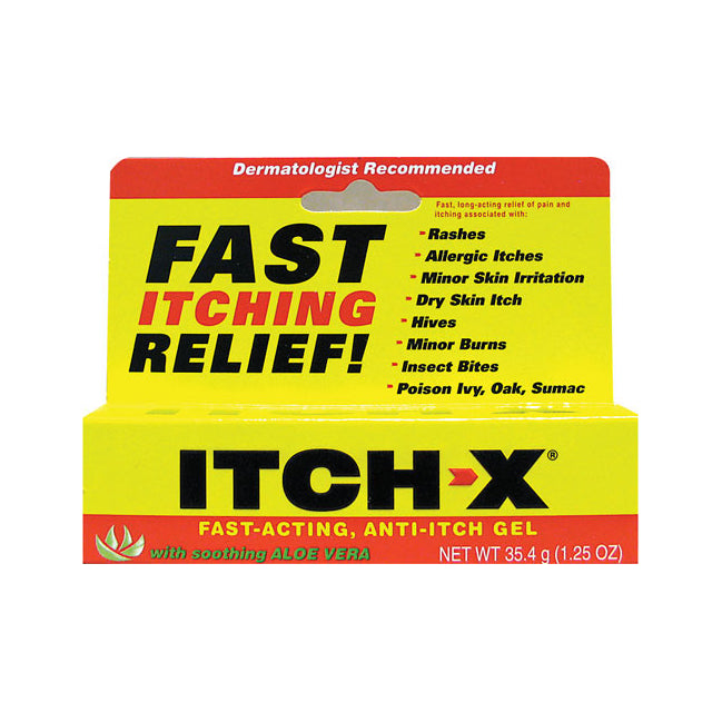 ITCH-X ANTI ITCH GEL TUBE 1.25 OZ