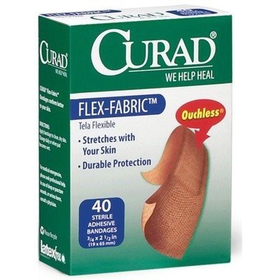 CURAD BANDAGE FLEX FABRIC 3/4 X 3" (40)