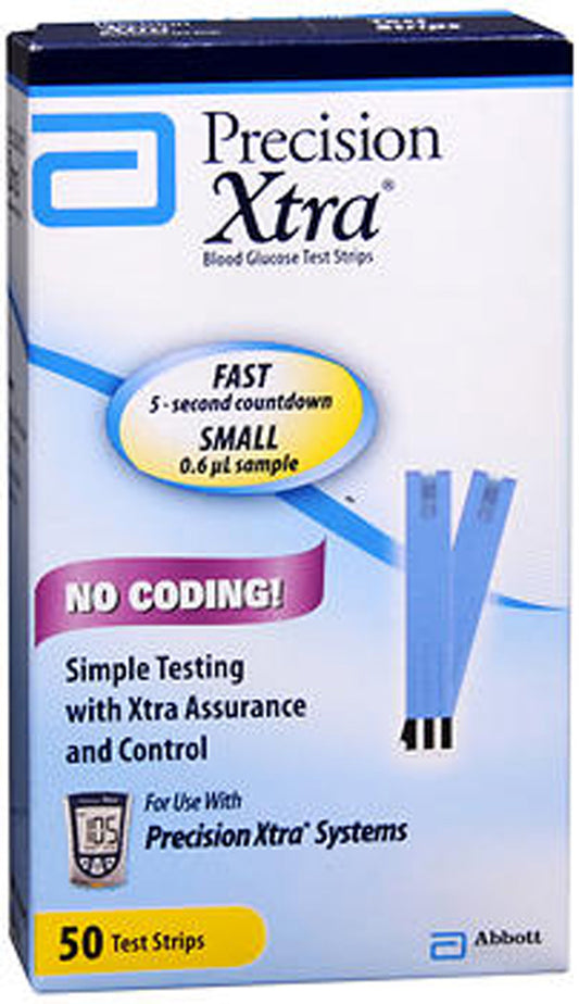 PRECISION XTRA BLOOD TEST STRIP 50