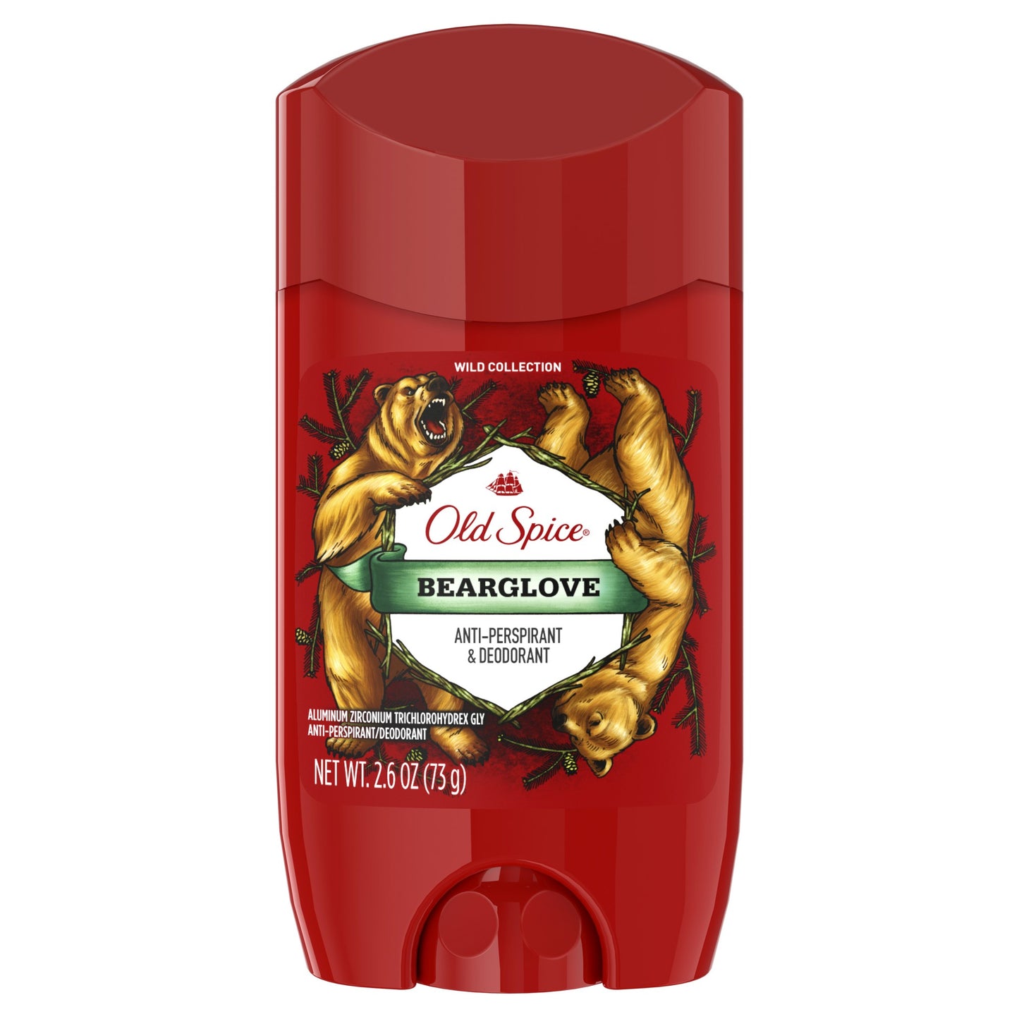 OLD SPICE WILD COLLECT SOLID BEARGLOVE 2.6 OZ