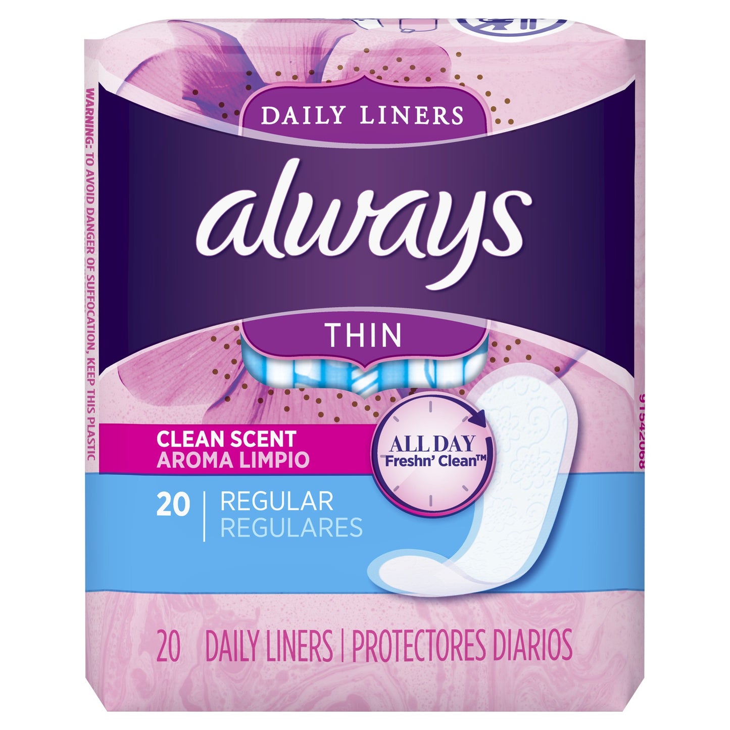ALWAYS PANTILINER THIN SCENTED REGULAR 20