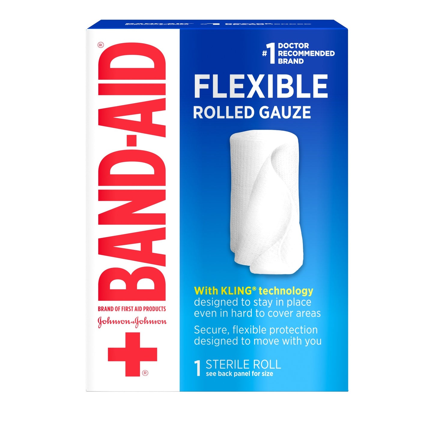 BAND AID FA ROLL GAUZE 2" X 2.5 YD