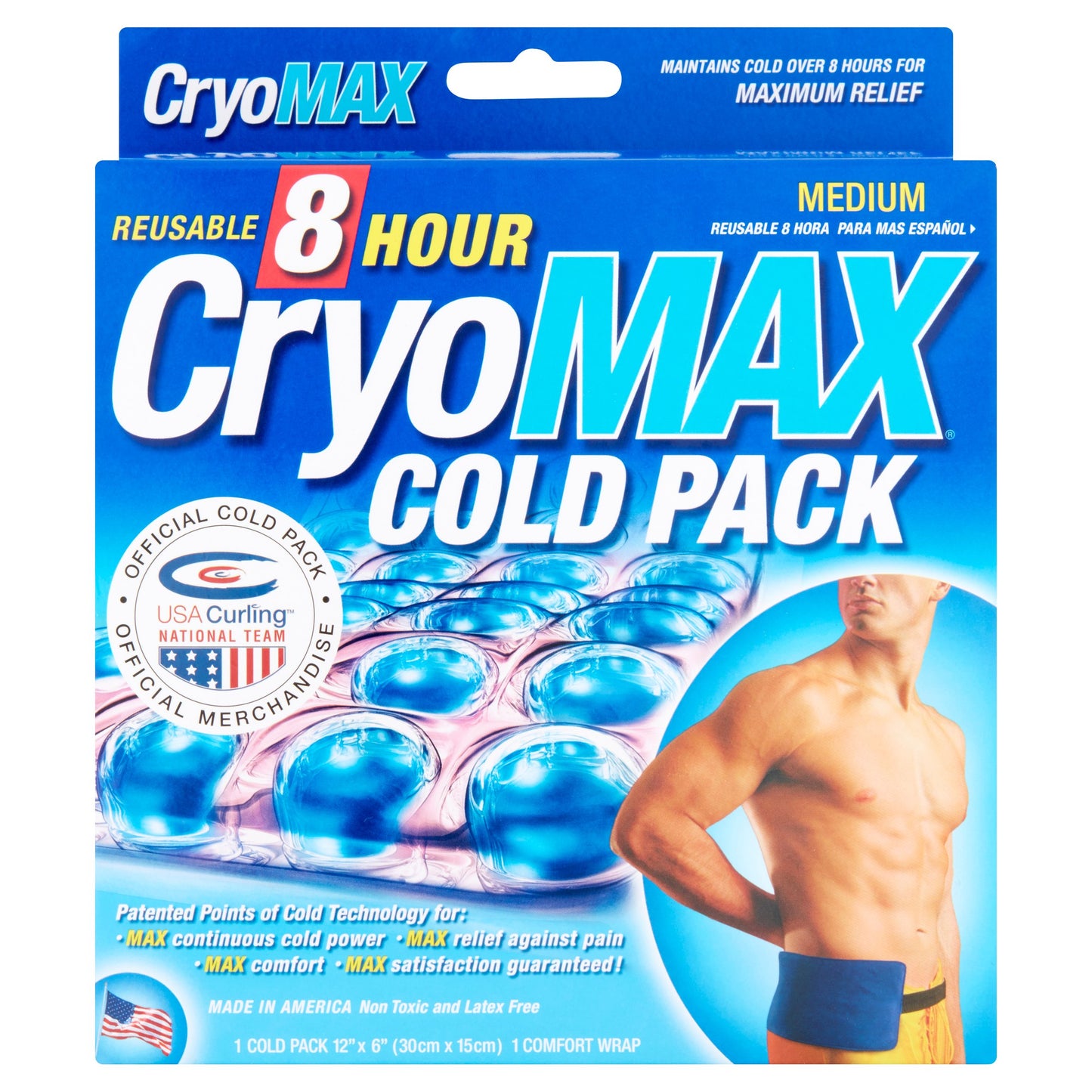 COLD PACK REUSE CRYO-MAX MD 6 X 12"