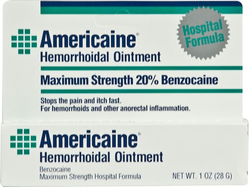 AMERICAINE HEMORRHOIDAL OINTMENT 1 OZ