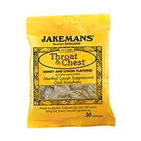 JAKEMANS THROAT DROPS HONEY LEMON BAG 30
