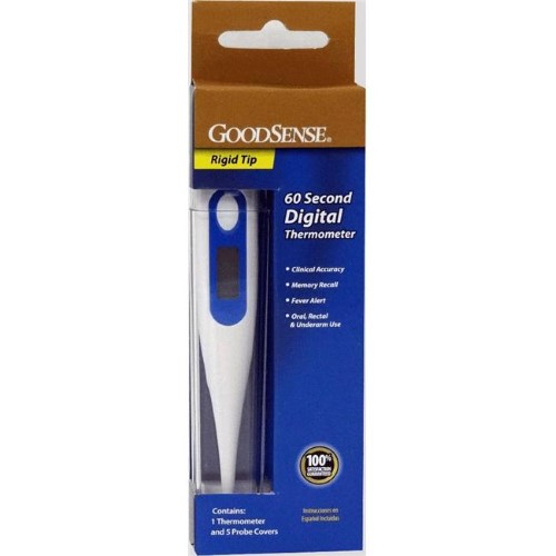 GS 60 SEC DIGITAL THERMOMETER W/5 PROBE COVER