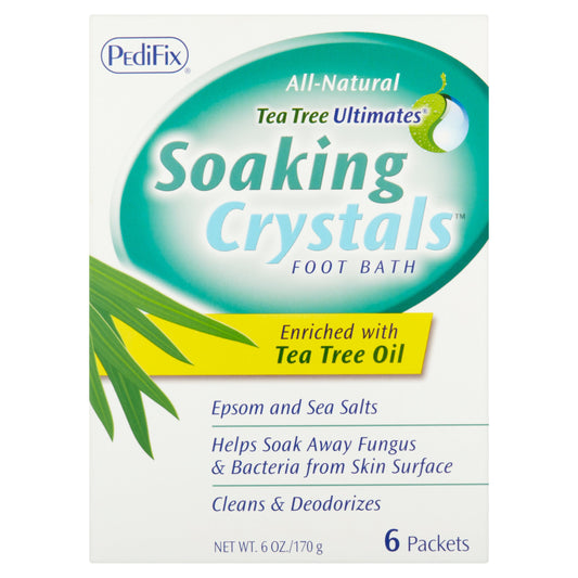 TEA TREE SOAKING CRYSTALS PK/6