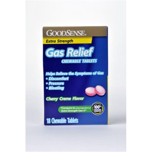 GS GAS RELIEF CHEW TAB X-STR CHERRY 18