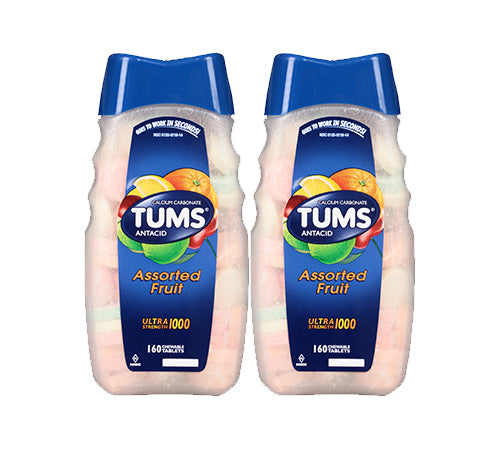 TUMS ULTRA ASSORTED FRUIT 160