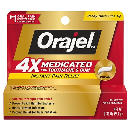 ORAJEL SEVERE TOOTHACHE PAIN FORMULA .33 OZ
