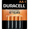DURACELL BATTERY SIZE AAA (4) #MN2400B4Z