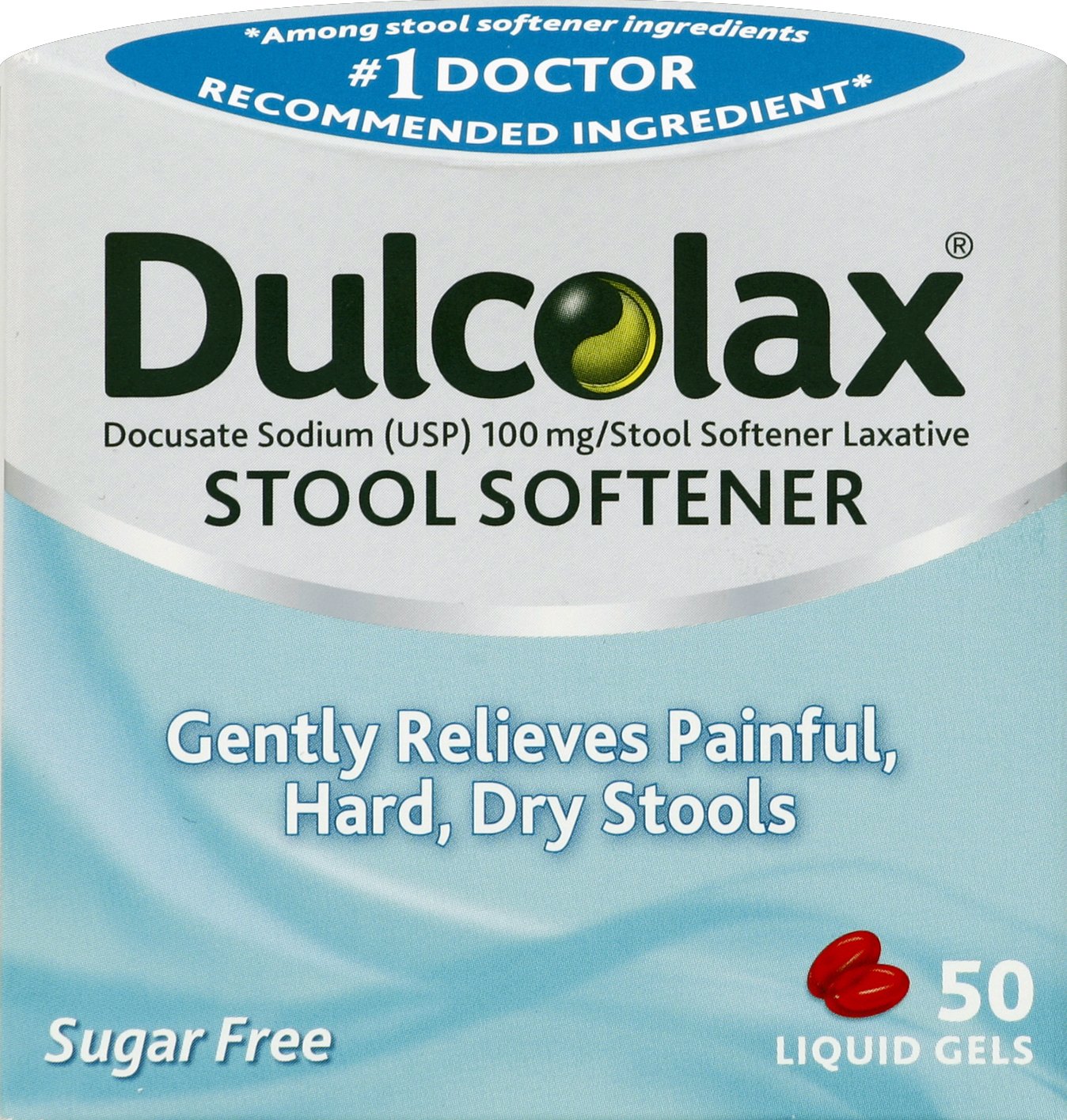 DULCOLAX STOOL SOFTENER LIQUID GEL 50