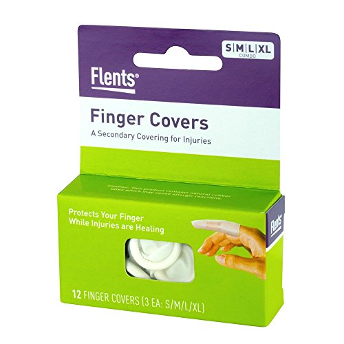 FINGER COT ASSORTED SIZES 12 PK