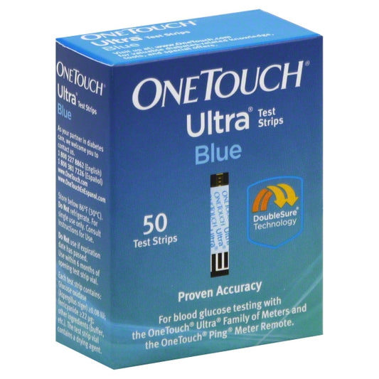 ONE TOUCH ULTRA BLUE TEST STRIP 50
