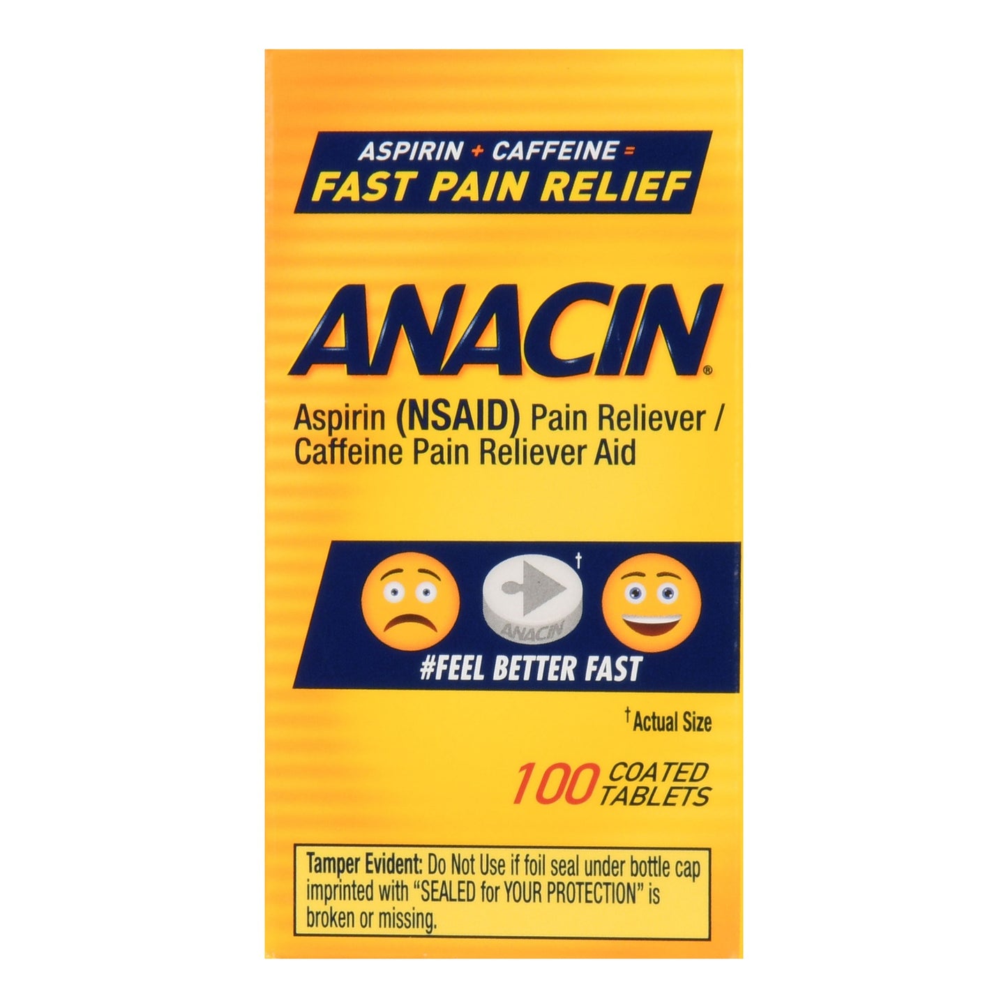 ANACIN ANALGESIC TAB 100