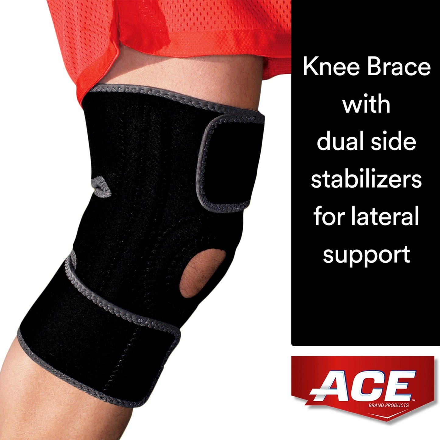 KNEE BRACE STABILIZER ADJ OP ONE SIZE ACE