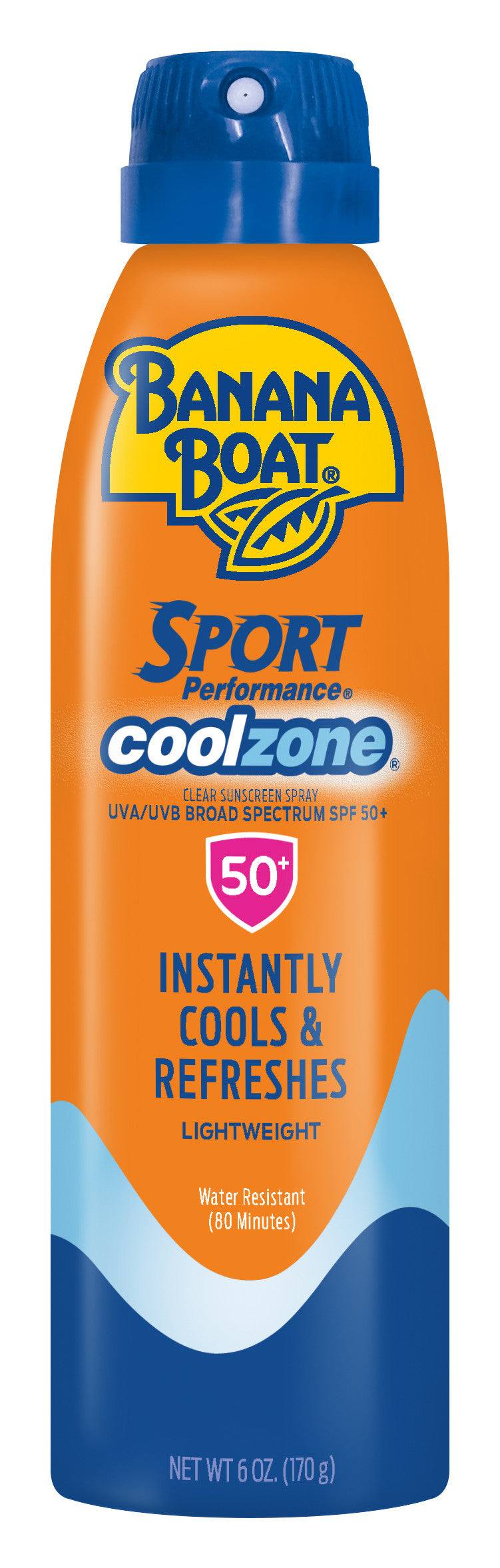 BANANA BOAT SPORT COOL ZONE C-SPR SPF 50 6 OZ
