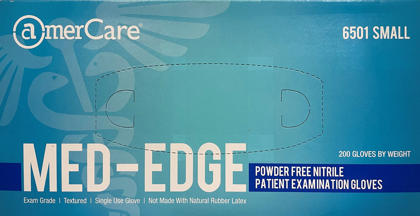 GLOVE NITRILE PF INDIGO EDGE SM 200