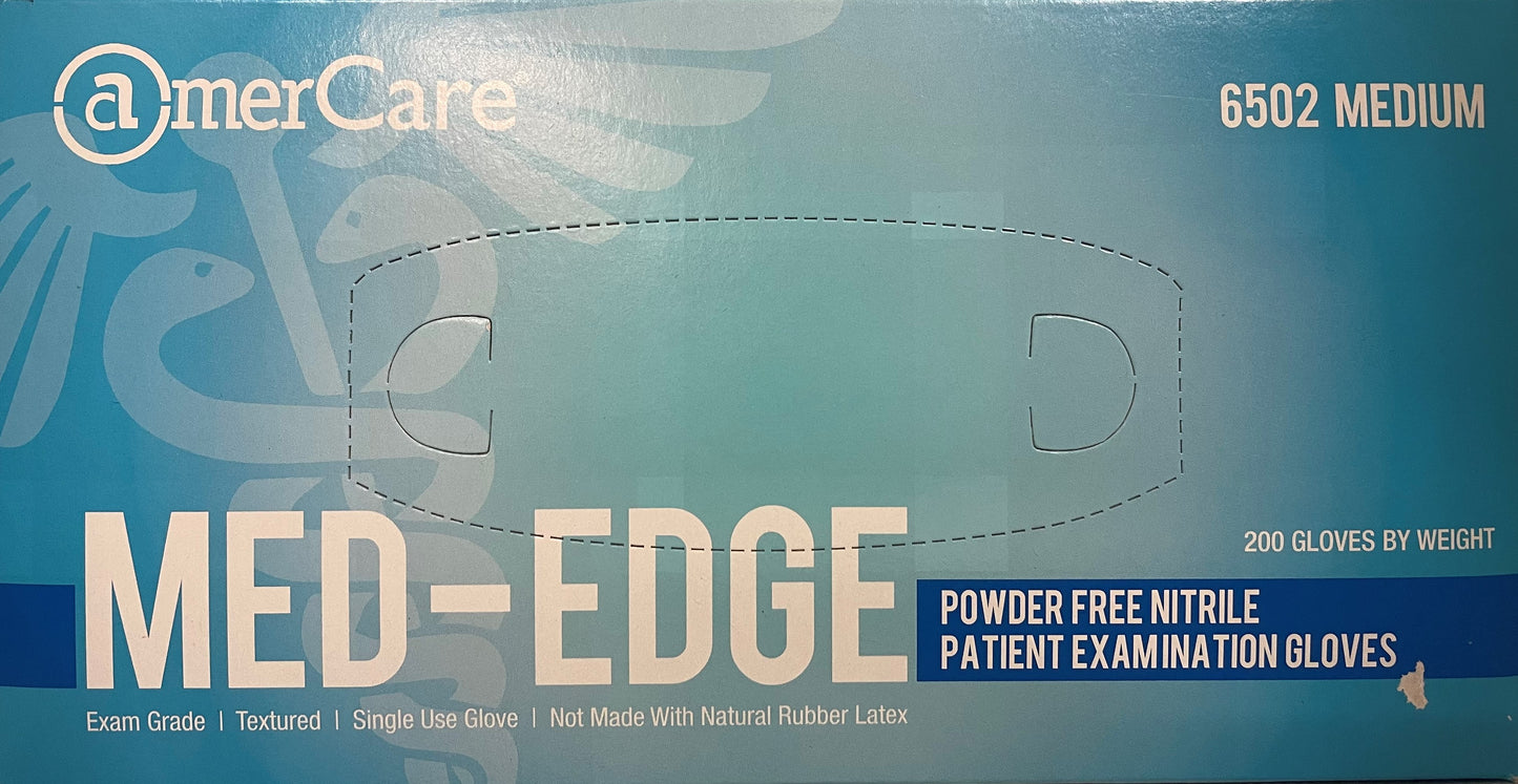 GLOVE NITRILE PF INDIGO EDGE MD 200
