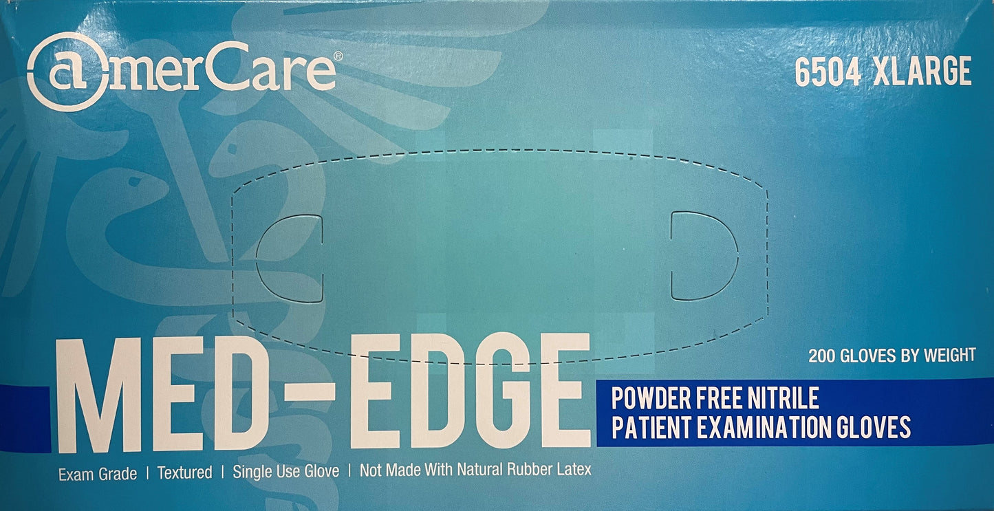 GLOVE NITRILE PF INDIGO EDGE XL 200