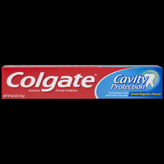COLGATE TOOTHPASTE ANTICAVITY REGULAR 6 OZ CG