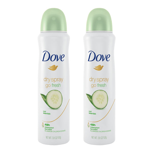 DOVE DRY SPRAY A/P DEO COOL ESSENTIALS 3.8 OZ