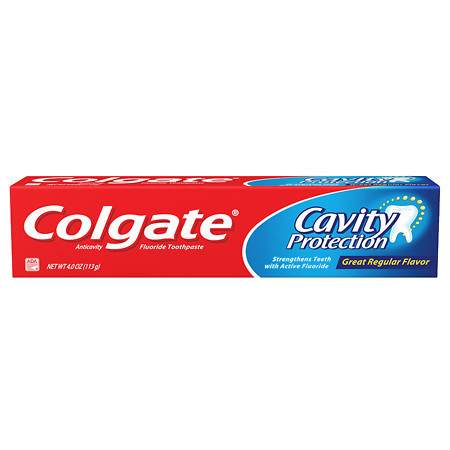 COLGATE CAVITY PROTECTION TOOTHPASTE 4 OZ  CG