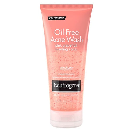 NEUTROGENA OF ACNE WASH P/GRFRUIT SCRUB 6.7OZ
