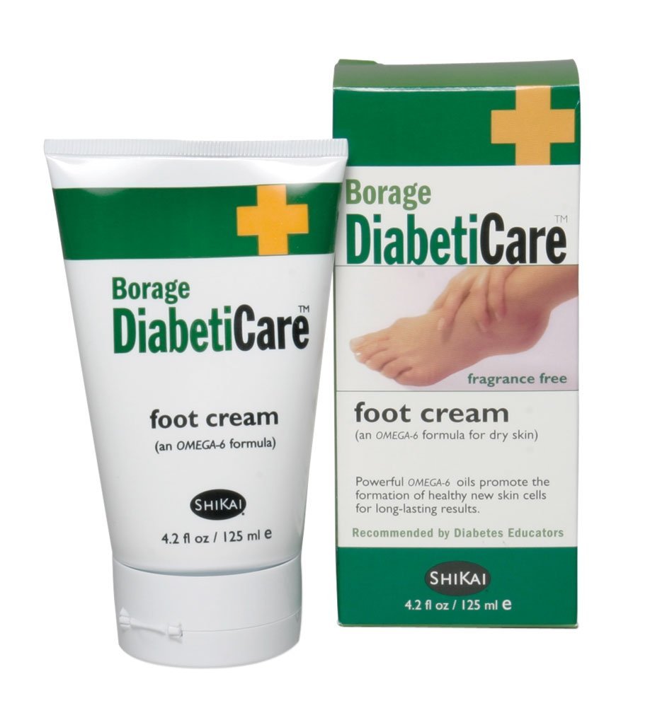 BORAGE DIABETICARE FOOT CREAM 4.2 OZ