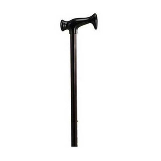 CANE ALUM T-HANDLE BLACK