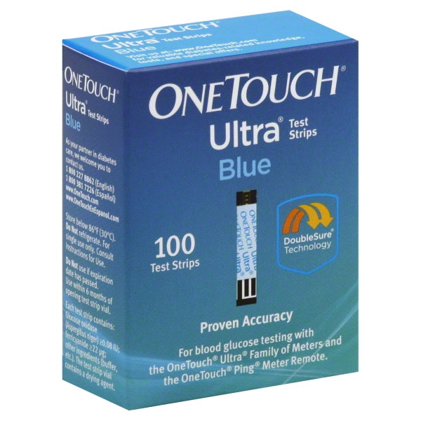 ONE TOUCH ULTRA BLUE TEST STRIP 100