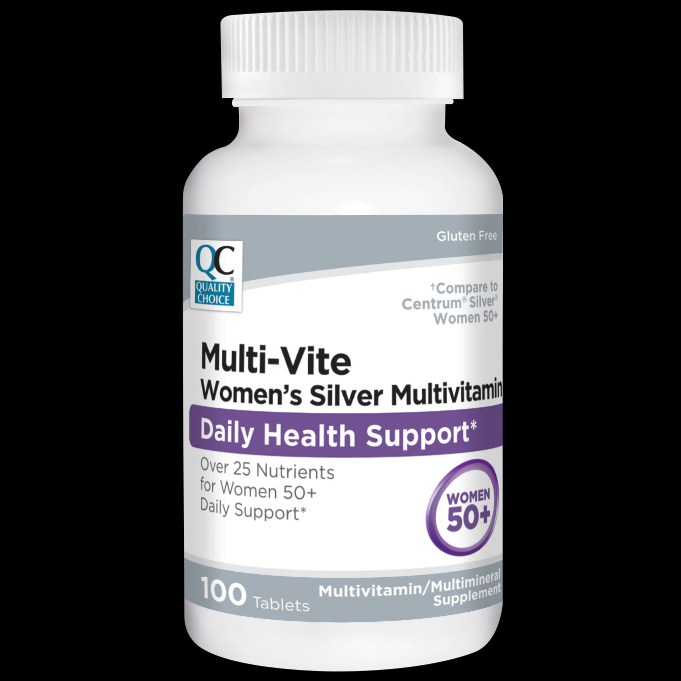 QC MULTI-VITAMIN WOMEN 50+ TAB 100