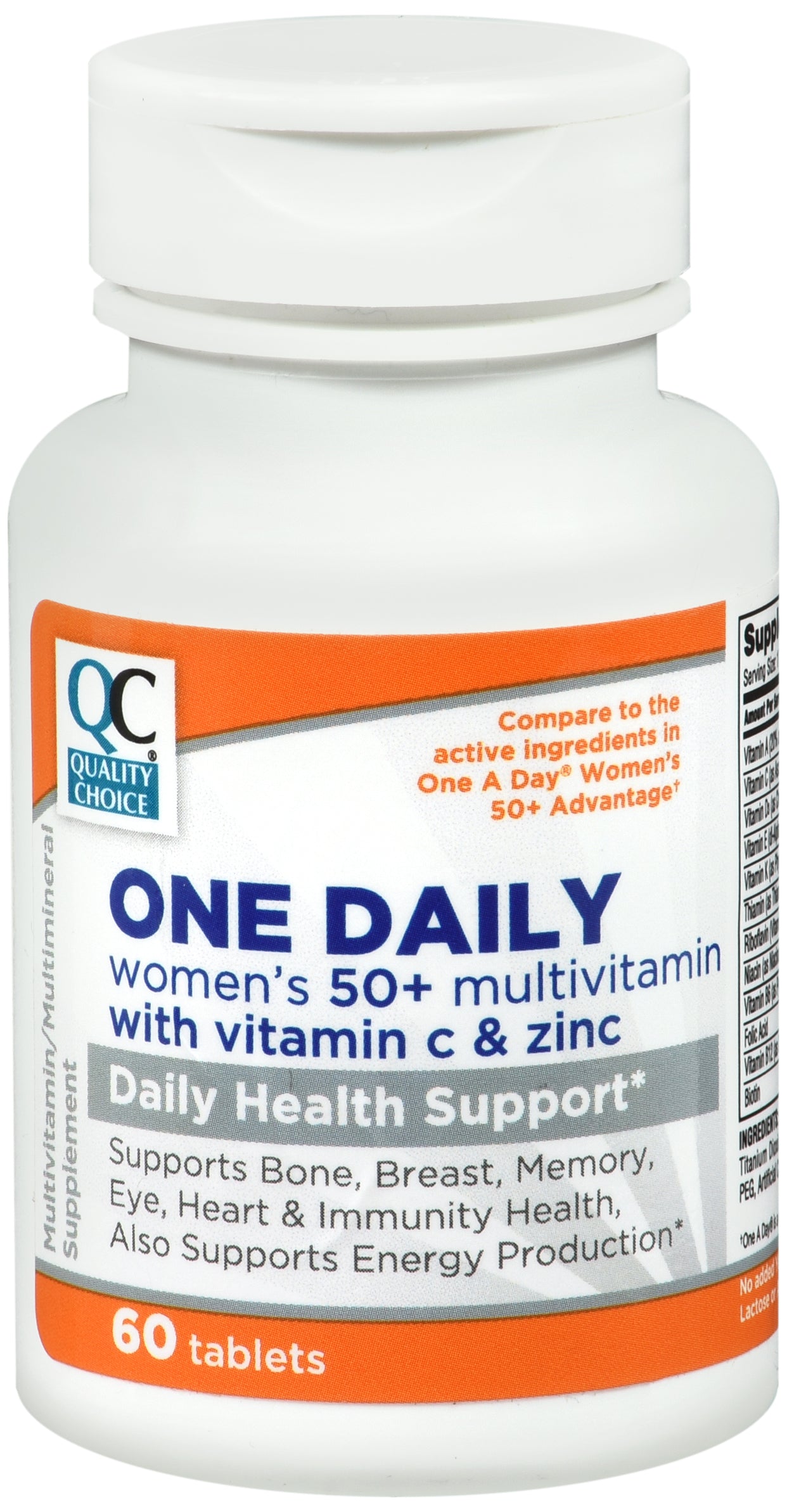 QC ONE DAILY WOMEN 50+ TAB 60