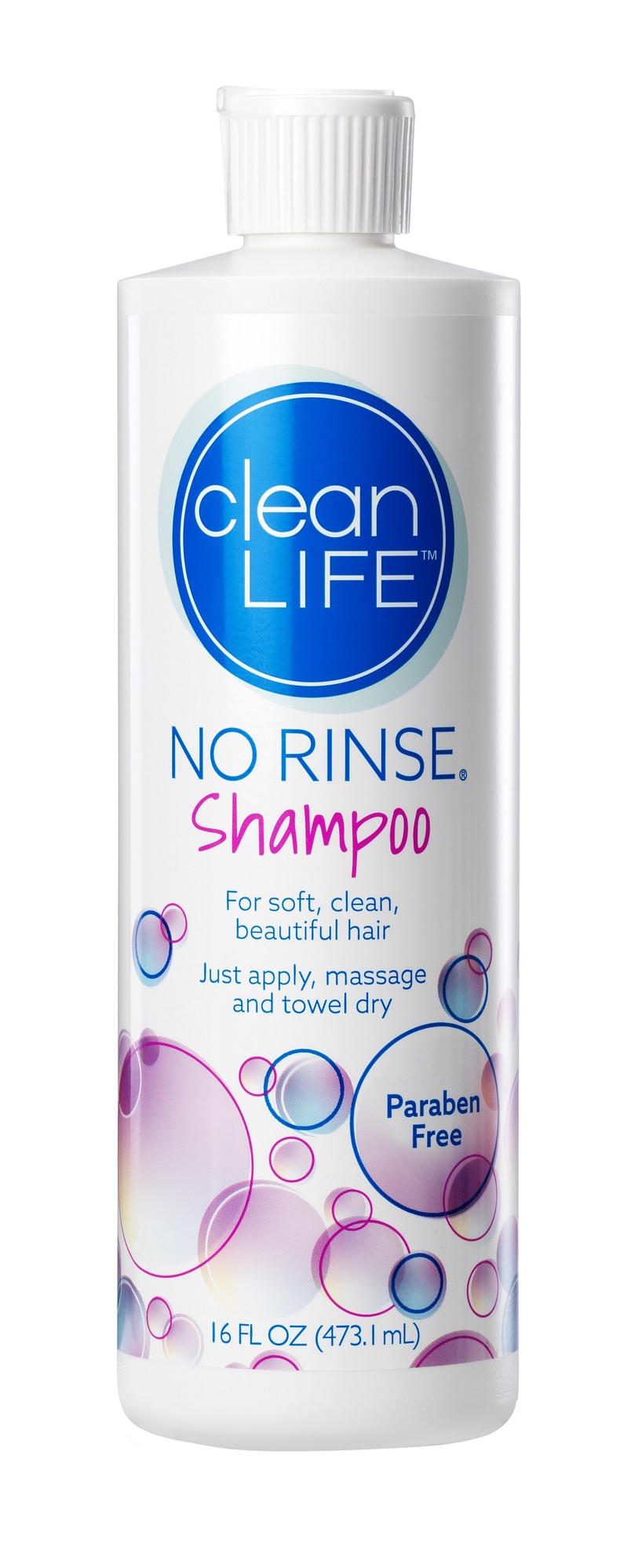 NO RINSE SHAMPOO BOTTLE 16 OZ
