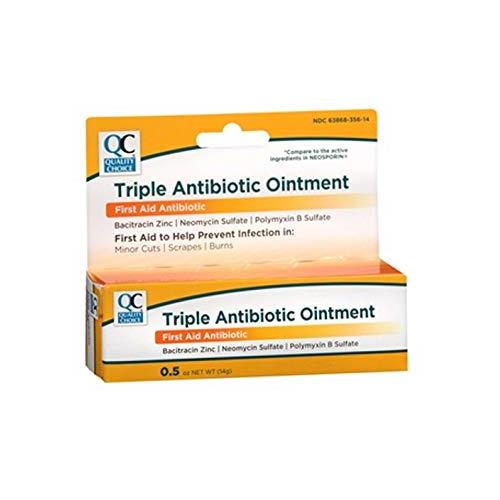 QC TRIPLE ANTIBIOTIC OINTMENT 0.5 OZ
