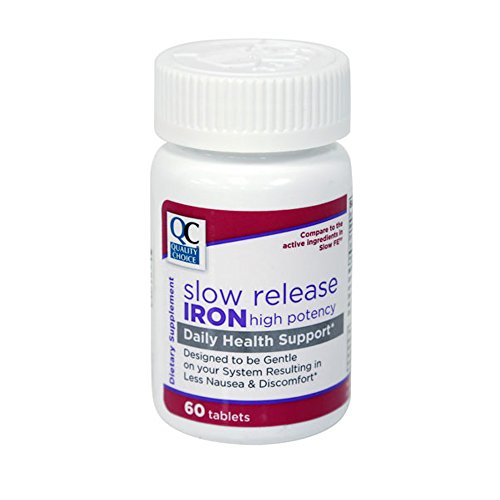 QC IRON SLOW RELEASE TAB 60