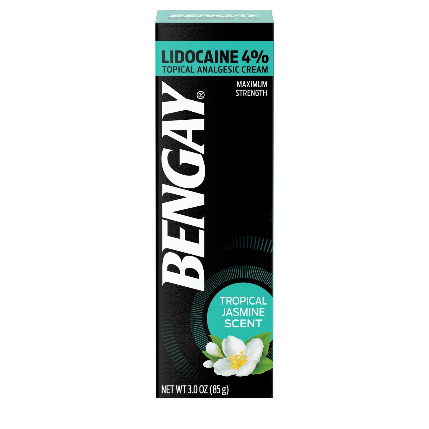 BENGAY LIDOCAINE 4% TROPIC JASMINE CREAM 3 OZ