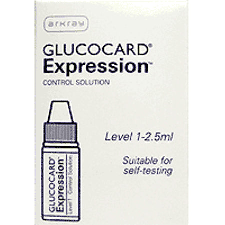 GLUCOCARD EXPRESSION CONTROL SOL LEVEL 1