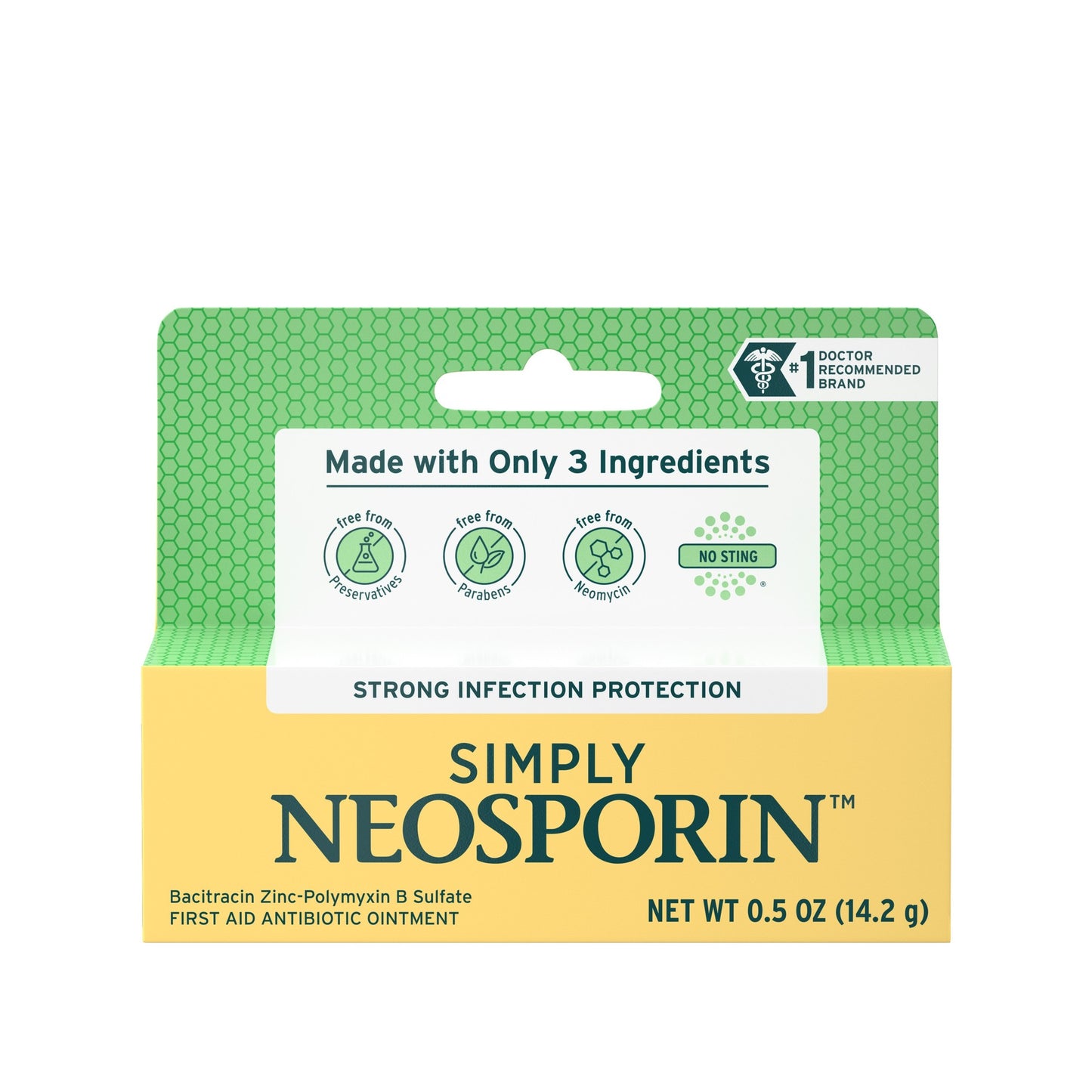 NEOSPORIN SIMPLE FORMULA OINTMENT 0.5 OZ